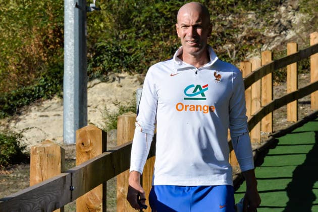 FOOTBALL : Entrainement de l™Equipe de France - 21 09 2026 ZinÃ dine Zidane (France) ClairefontaineFrance  Copyright: xBaptistexAutissierx