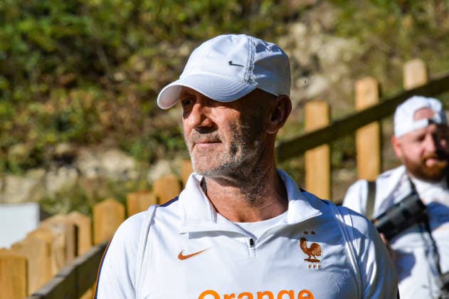 FOOTBALL : Entrainement de l™Equipe de France - 21 09 2026 Fabien Barthez (France) ClairefontaineFrance  Copyright: xBaptistexAutissierx