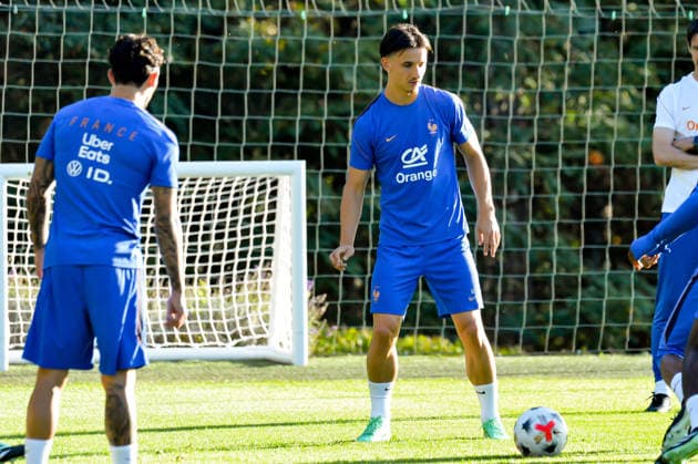 FOOTBALL : Entrainement de l™Equipe de France - 21 09 2026 Esteban Lepaul (France) ClairefontaineFrance  Copyright: xBaptistexAutissierx