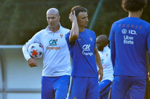 FOOTBALL : Entrainement de l™Equipe de France - 21 09 2026 ZinÃ dine Zidane (France) ClairefontaineFrance  Copyright: xBaptistexAutissierx