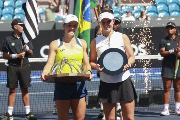 RECORD DATE NOT STATED Kaitlin Quevedo wins the singles title at the Sao Paulo Open. Sao Paulo (SP), 09 21 2026 Tennis SP Open Spaniard Kaitlin Quevedo defeated Argentinian Nadia Podoroska 4 6, 6 4, 6 2, this Monday (21), at Parque Villa-Lobos, in Sao Paulo, and won the singles title at the SP Open.(Foto: Leco Viana Thenews2 imago images) SPO  Copyright: xLecoxVianax