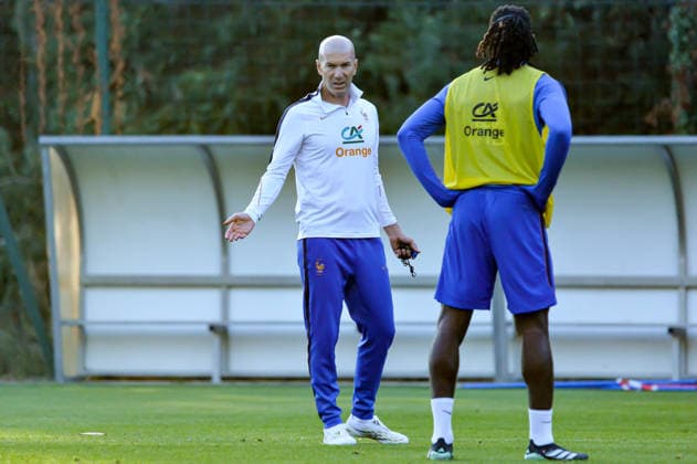 FOOTBALL : Entrainement de l™Equipe de France - 21 09 2026 ZinÃ dine Zidane (France) ClairefontaineFrance  Copyright: xBaptistexAutissierx