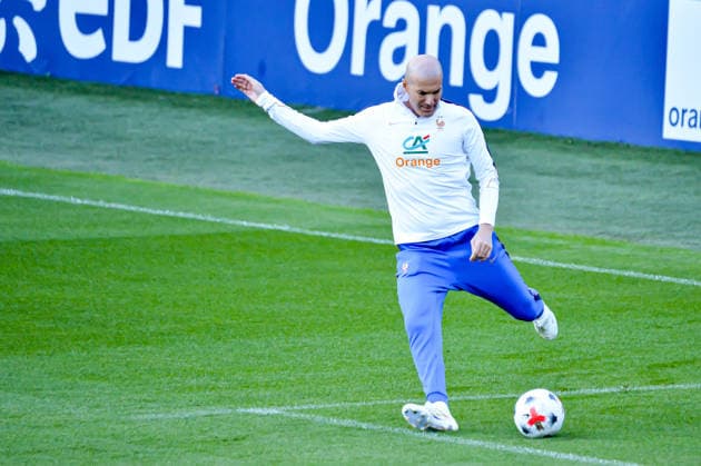 FOOTBALL : Entrainement de l™Equipe de France - 21 09 2026 ZinÃ dine Zidane (France) ClairefontaineFrance  Copyright: xBaptistexAutissierx