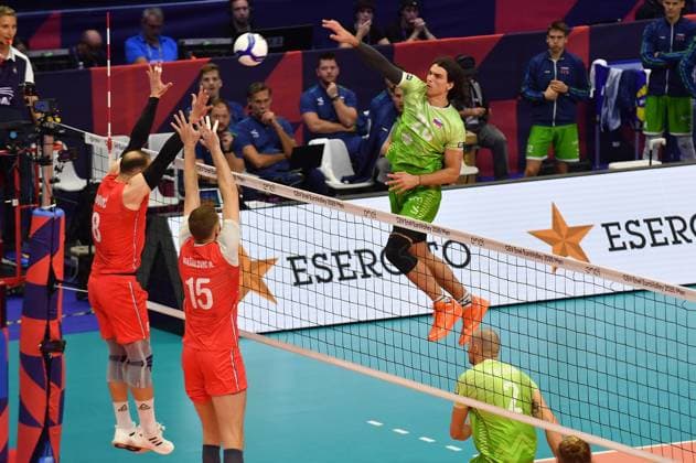 Foto IPP Massimo Rana Torino 21-09-2026 Pallavolo Cev Europei Volley Serbia-Slovenia nella foto mujanovic Italy Photo Press - World Copyright italy ITALY  Copyright: xR4924_italyphotopressx