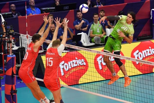 Volleyball, Men’s European Championship, Serbia v Slovenia