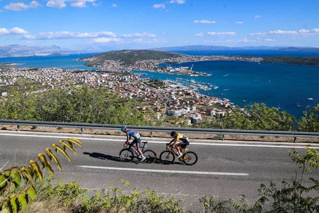 CRO Race 2026: Stage 1 Cyclists compete during the first stage of the CRO Race 2026, a 167-kilometre route from Split to Seget Donji in Seget Donji, Croatia on September 22, 2026. The six-stage race runs from September 22 to 27 across Croatia.  IvanaxIvanovic PIXSELL
