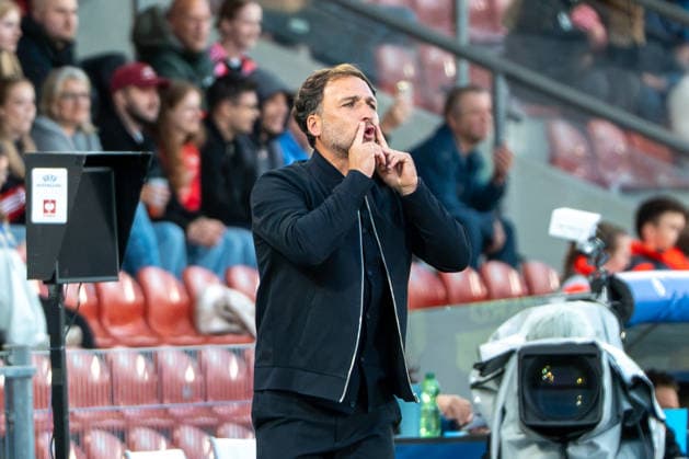 Soccer: UEFA Women s Champions League, Matchday 1, FC Bayern Munich Women vs. Manchester City Women s Football Club on September 22, 2026, at Sportpark Unterhaching in Munich, Germany; 2026–2027 season; Coach: Josà Barcala; FC Bayern Munich; Munich; Sportpark Unterhaching; Germany Copyright: xPhilippxImhofx