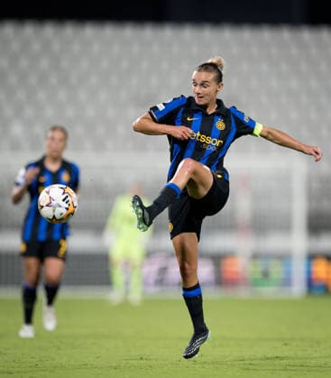 September 22, 2026: Lina Magull of Inter during the Women’s Champions League soccer match between Inter and Häcken on September 22, 2026 in Monza. Photo by Carl Sandin. BILDBYRAN code CS CS0982 soccer football fotball UEFA Women’s Champions League Inter Häcken women’s BBENG soccer football fotball UEFA Women’s Champions League Inter Häcken women’s BBENG  Copyright: CARLxSANDIN BB260922CS103