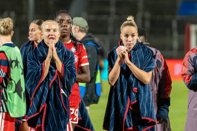 Soccer: UEFA Women s Champions League, Matchday 1, FC Bayern Munich Women vs. Manchester City Women s Football Club on September 22, 2026, at Sportpark Unterhaching in Munich, Germany, 2026–2027 season. Giulia Gwinn, FC Bayern Munich, 7, Munich, Sportpark Unterhaching, Germany Copyright: xPhilippxImhofx