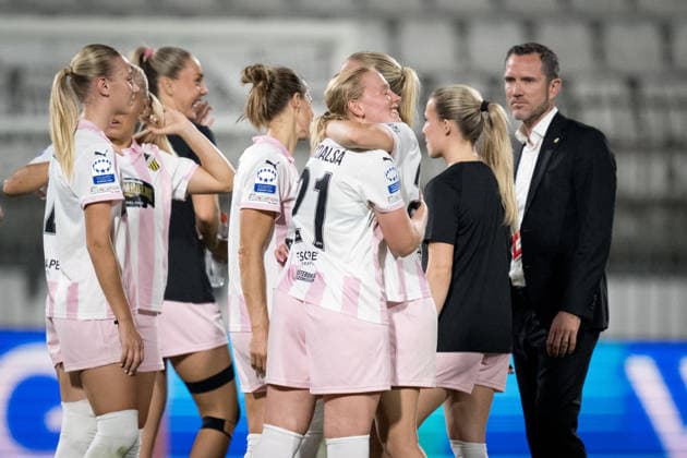 September 22, 2026: Johanna Fossdalsa Sorensen of Häcken after the Women’s Champions League soccer match between Inter and Häcken on September 22, 2026 in Monza. Photo by Carl Sandin. BILDBYRAN code CS CS0982 soccer football fotball UEFA Women’s Champions League Inter Häcken women’s BBENG soccer football fotball UEFA Women’s Champions League Inter Häcken women’s BBENG  Copyright: CARLxSANDIN BB260922CS117