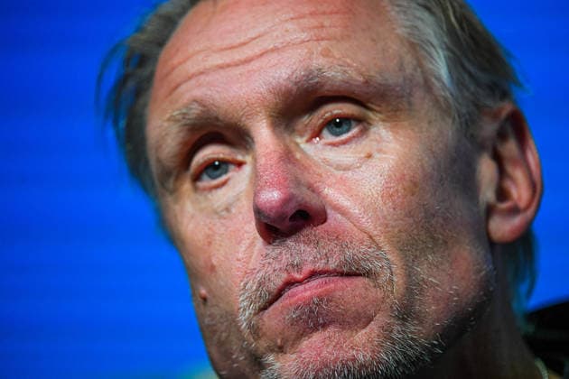 September 22, 2026, Unterhaching, Germany UEFA Women’s Champions League, Matchday 1 of the group stage: FC Bayern Munich Women vs. Manchester City UWCL – FC Bayern Women’s season opener and first UWCL competitive match at their new home, Sportpark Unterhaching – Press conference with André Jeglertz, head coach of Manchester City Women