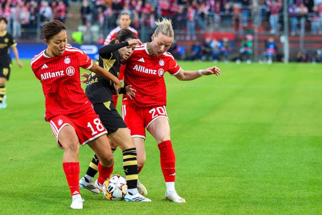 Soccer Europe UEFA Women s Champions League 2026–2027, Matchday 1 of the group stage, September 22, 2026, 6:45 p.m. FC Bayern Munich Women vs. Manchester City Women Sportpark Unterhaching, Unterhaching, Germany; Unterhaching, Munich; Sportpark Unterhaching; Bavaria; Germany Copyright: xAmiirxAmedjouax