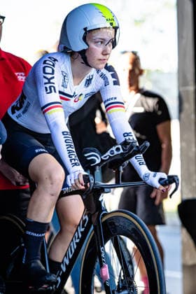 DWORATZEK Klara UCI Road Cycling World Championships Montreal, Canada 2026 DWORATZEK Klara GER Germany Portrait orientation vertical Portrait Event UCI Road Cycling World Championships Montreal, Canada 2026 Category Cycling Road Cycling World Championships Elite Women U19 Location North America Canada Quebec Montreal Start: Montreal Finish: Montreal Individual Time Trial (ITT) Distance: 10.7 km Date: September 22, 2026 (Tuesday), Day 3