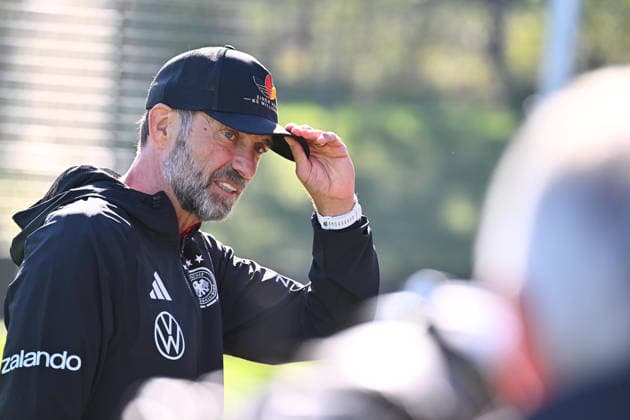 September 23, 2026 Soccer DFB German Soccer Federation National Team Germany Training xwoxzix Jürgen Klopp, Germany s national team coach, in an impromptu media interview