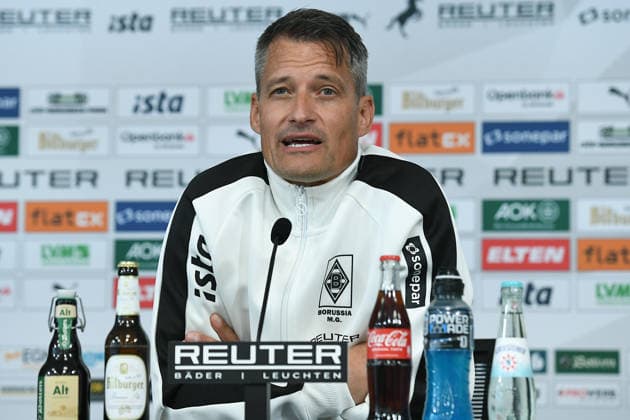 Introduction of Alexander Blessin as the new head coach of Borussia Mönchengladbach on September 23, 2026, at ista Borussia Park in Mönchengladbach Alexander Blessin Coach Head Coach Mönchengladbach xRx