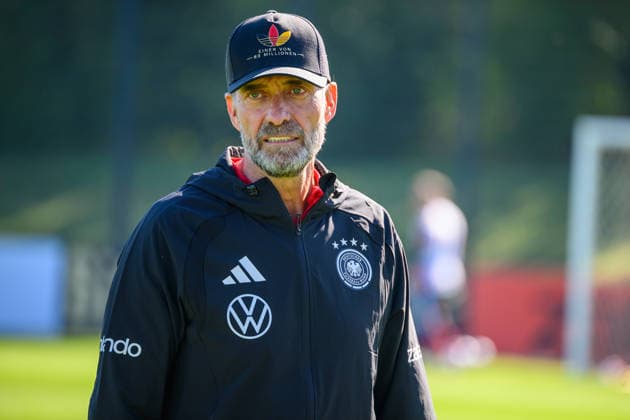 September 23, 2026 Soccer DFB German Soccer Federation National Team Germany Training xwoxzix Jürgen Klopp, Germany s National Team Coach