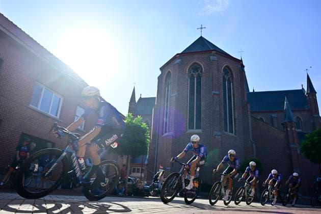 Omloop van het Houtland 2026 Cycling Race LICHTERVELDE, BELGIUM - SEPTEMBER 23 : Goossens Simon (BEL) of Alpecin - Premier Tech during the 80th edition of Omloop van het Houtland an UCI Class 1.1 one day cycling road race for Men Elite of 190 km with start in Zedelgem and finish in Lichtervelde on September 23, 2026 in Lichtervelde, Belgium, 23 09 2026 Lichtervelde Belgium  Copyright: xJanxDexMeuleneirx
