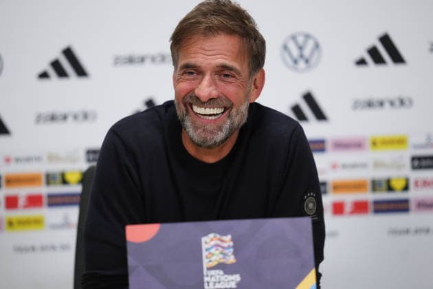 NED: Jurgen Klopp press conference, PK, Pressekonferenz Germany national team, Nationalteam head coach Jurgen Klopp press conference at MD-1 of Netherlands v Germany, UEFA Nations League match at Johan Cruyff Arena Stadium on September 23, 2026 in Amsterdam Netherlands. kpng Copyright: xBaguxBlancox xPRESSINPHOTOx PS_2627_JURG_025