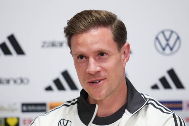 Marc-Andre Her Stegen press conference, PK, Pressekonferenz at MD-1 of Netherlands v Germany, UEFA Nations League match at Johan Cruyff Arena Stadium on September 23, 2026 in Amsterdam Netherlands. (Photo by Bagu Blanco PRESSINPHOTO) NED: Marc-Andre Ter Stegem Press Conference, Johan Cruyff Stadium, Amsterdam, Netherlands - 23 Sep 2026Amsterdam Johan Cruyff Stadium Amsterdam Netherlands  Copyright: xBlanco PRESSINPHOTO Shutterstockx 17165595n