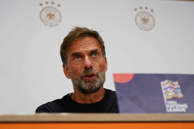 NED: Jurgen Klopp press conference, PK, Pressekonferenz Germany national team, Nationalteam head coach Jurgen Klopp press conference at MD-1 of Netherlands v Germany, UEFA Nations League match at Johan Cruyff Arena Stadium on September 23, 2026 in Amsterdam Netherlands. kpng Copyright: xBaguxBlancox xPRESSINPHOTOx PS_2627_JUR_143