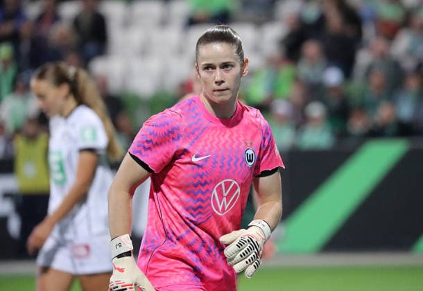 Stina Johannes, VfL Wolfsburg Soccer, Women s Team, 2026–2027 Season, UEFA, Women s Europa Cup Qualifiers, Round 2, AOK Stadium Wolfsburg, VfL Wolfsburg vs. Sturm Graz, 6–1