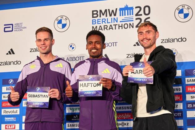 Athletics, Berlin Marathon, press event