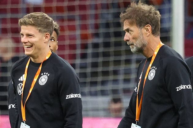 September 24, 2026, xrekx, Soccer, UEFA Nations League, Netherlands vs. Germany, Finn Dahmen, Germany, Jürgen Klopp, Coach, Germany, Amsterdam