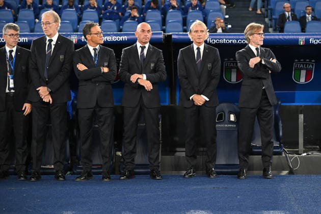 IPA88971010 - Roberto Mancini, head coach of Italy, during the UEFA Nations League soccer match between Italy and Belgium at the Stadio Olimpico on September 25, 2026, in Rome, Lazio. During the Italy vs. Belgium UEFA Nations League soccer match in Rome, Italy, on September 25, 2026  Copyright: xRobertoxRamaccia IPAxSportx xx IPA88971010