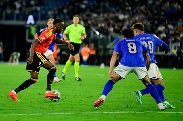 Italy v Belgium - UEFA Nations League 2026 ROME, ITALY - SEPTEMBER 25 : Lukebakio Dodi forward of Belgium during the UEFA Nations League tournament league phase matchday 1 group A1 match between Italy and Belgium on September 25, 2026 in Rome, Italy, 25 09 2026 Rome Italy  Copyright: xJanxDexMeuleneirx