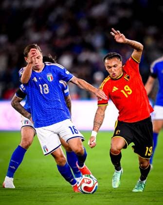 Italy v Belgium - UEFA Nations League 2026 ROME, ITALY - SEPTEMBER 25 : Moreira Da Silva Diego defender of Belgium during the UEFA Nations League tournament league phase matchday 1 group A1 match between Italy and Belgium on September 25, 2026 in Rome, Italy, 25 09 2026  Copyright: xTomasxSiskx