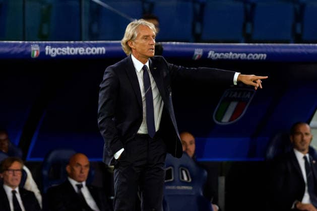 ROME, ITALY - SEPTEMBER 25: Roberto Mancini head coach of Italy during the UEFA Nations League, League A, Group A1 football match between Italy and Belgium at the Stadio Olimpico on September 25, 2026 in Rome, Italy Copyright: xEmmanuelexMastrodonato SPPx Sportspressphoto_SPR239698