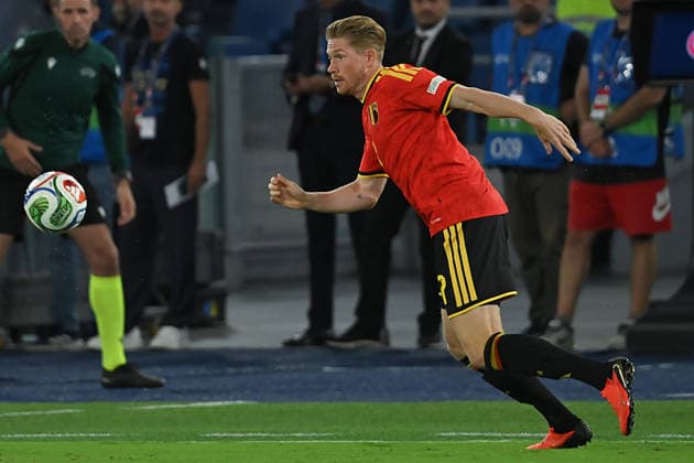 IPA88978072 - Kevin De Bruyne (Midfielder) of Belgium during Matchday 1 of the Nations League between Italy and Belgium at the Olympic Stadium in Italy on September 25, 2026. Mattia Vian  Copyright: xMattiaxVian IPAxSportx xx IPA88978072