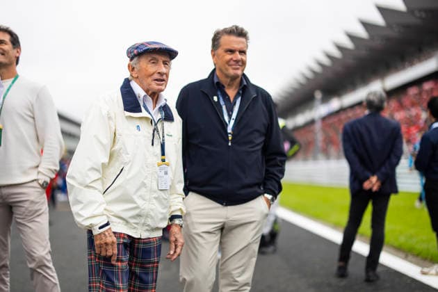 FIA WEC - 6 HOURS OF FUJI 2026 Sir Jackie Stewart, portrait, ambiance on the grid during the 6 Hours of Fuji 2026, 6th round of the 2026 FIA World Endurance Championship, from September 25 to 27, 2026 on the Fuji Speedway in Oyama, Shizuoka, Japan - OyamaJapan  Copyright: xJULIENxDELFOSSEx