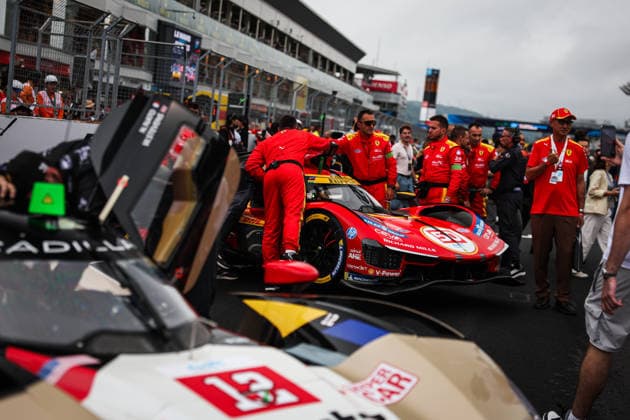 FIA WEC - 6 HOURS OF FUJI 2026 50 FUOCO Antonio (ita), MOLINA Miguel (spa), NIELSEN Nicklas (dnk), Ferrari AF Corse, Ferrari 499P 50, Hypercar, during the 6 Hours of Fuji 2026, 6th round of the 2026 FIA World Endurance Championship, from September 25 to 27, 2026 on the Fuji Speedway in Oyama, Shizuoka, Japan - OyamaJapan Copyright: xANTONINxVINCENTx