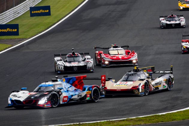 FIA WEC - 6 HOURS OF FUJI 2026 93 CASSIDY Nick (nzl), DI RESTA Paul (gbr), VANDOORNE Stoffel (bel), Peugeot TotalEnergies, Peugeot 9X8 93, Hypercar, 07 CONWAY Mike (gbr), KOBAYASHI Kamui (jpn), DE VRIES Nyck (nld), Toyota Racing, Toyota TR010 Hybrid 07, Hypercar, action during the 6 Hours of Fuji 2026, 6th round of the 2026 FIA World Endurance Championship, from September 25 to 27, 2026 on the Fuji Speedway in Oyama, Shizuoka, Japan - OyamaJapan Copyright: xJULIENxDELFOSSEx