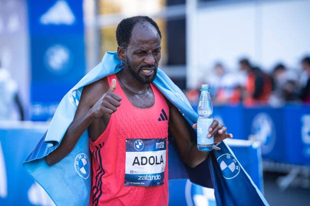 BERLIN, GERMANY - SEPTEMBER 27, 2026: wins the 52. BMW Berlin Marathon at Berlin on September 27, 2026 in Berlin, Germany. Copyright: xBEAUTIFULxSPORTS Kuehnx