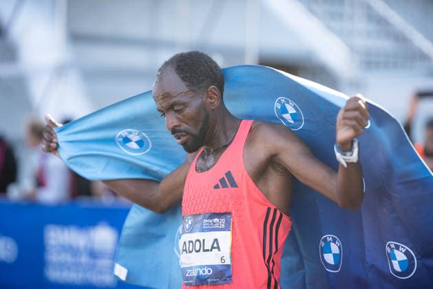 BERLIN, GERMANY - SEPTEMBER 27, 2026: wins the 52. BMW Berlin Marathon at Berlin on September 27, 2026 in Berlin, Germany. Copyright: xBEAUTIFULxSPORTS Kuehnx