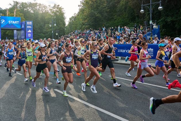 Kristina Hendel, GER, at the start, GER, BMW Generali Berlin Marathon 2026, September 27, 2026, GER, BMW Generali Berlin Marathon 2026, September 27, 2026, Berlin Copyright: xEibner-Pressefotox xClaudiusxRauchx EP_CRH