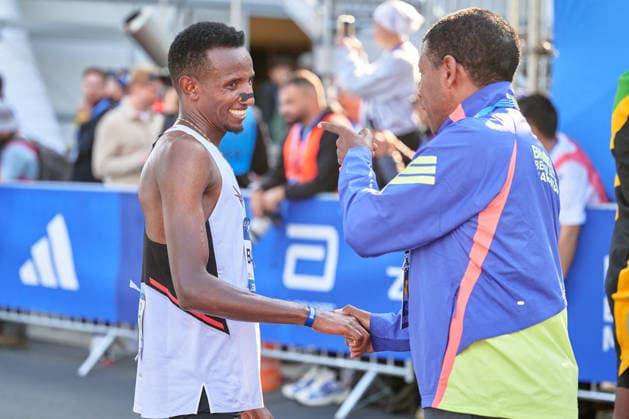 Selemon Barega (ETH) is looking forward to the GER, BMW Generali Berlin Marathon 2026, September 27, 2026 GER, BMW Generali Berlin Marathon 2026, September 27, 2026 Berlin Copyright: xClaudiusxRauch,xEibner-Pressefotox xClaudiusxRauchx EP_CRH