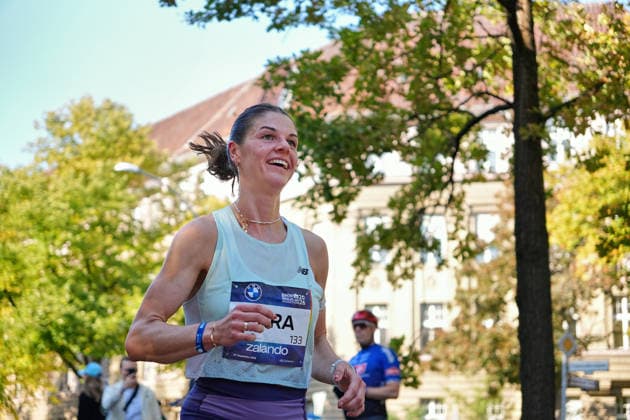 Berlin, September 27, 2026, 52nd BMW Berlin Marathon, Scenes from Hohenzollerndamm in the Wilmersdorf district