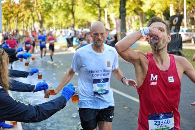 Berlin, September 27, 2026, 52nd BMW Berlin Marathon, Scenes from Hohenzollerndamm in the Wilmersdorf district