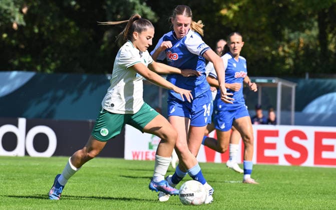 September 27, 2026 Soccer Season 2026–2027 DFB Cup Women s Club Cup First Round SpVgg Greuther Fürth Kleeblatt vs. TSG 1899 Hoffenheim Sports photo by Zink xwoxzix—regulations prohibit any use of photographs as image sequences and or quasi-video Aurora Tornaquindici 16, SpVgg Greuther Fürth Lisa Doorn 14, TSG Hoffenheim