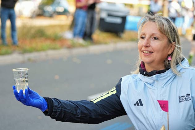 Berlin, September 27, 2026, 52nd BMW Berlin Marathon, Scenes from Hohenzollerndamm in the Wilmersdorf district