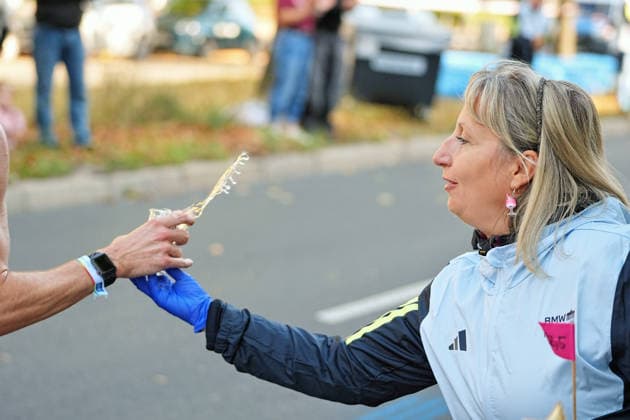 Berlin, September 27, 2026, 52nd BMW Berlin Marathon, Scenes from Hohenzollerndamm in the Wilmersdorf district