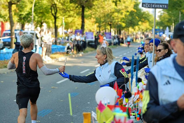 Berlin, September 27, 2026, 52nd BMW Berlin Marathon, Scenes from Hohenzollerndamm in the Wilmersdorf district