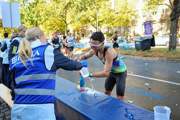 Berlin, September 27, 2026, 52nd BMW Berlin Marathon, Scenes from Hohenzollerndamm in the Wilmersdorf district