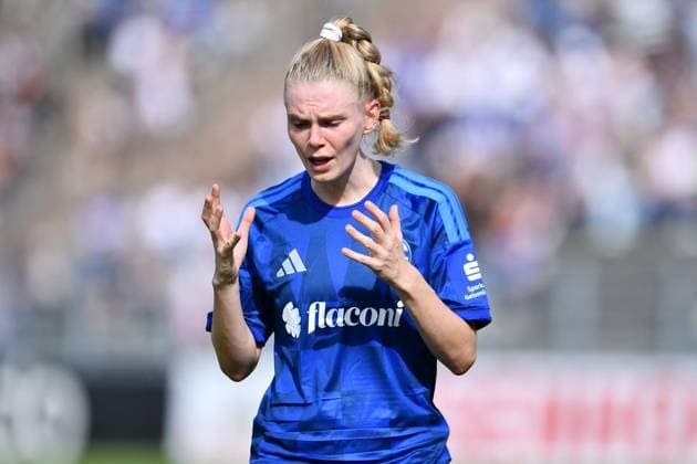 Schalke 04 vs. SGS Essen ** FOR EDITORIAL USE ONLY ** EDITORIAL USE ONLY ** Women’s Soccer, DFB Cup, 1st Round: Schalke 04 vs. SGS Essen on September 27, 2026, at Parkstadion in Gelsenkirchen; Jolina Opladen; Schalke 04; Germany; North Rhine-Westphalia; Gelsenkirchen; Copyright ThorstenxTillmann Copyright: ThorstenxTillmann doc87s7t3utdv48q8noqw7 ,EDITORIAL USE ONLY Copyright: ThorstenxTillmann