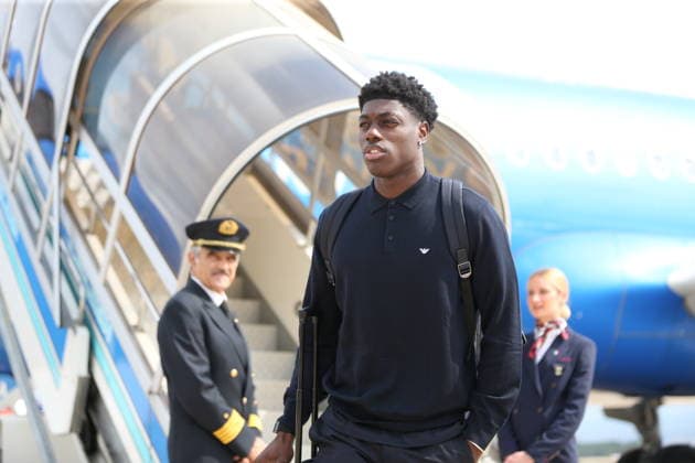 Italian National Football Team arrives in Bursa BURSA, TURKIYE - SEPTEMBER 27: Michael Kayode of the Italian National Football Team arrives at Yenisehir Airport ahead of the upcoming UEFA Nations A League second match between Turkiye and Italy, in Bursa, Turkiye on September 27, 2026. Mustafa Bikec Anadolu Bursa Turkey. Editorial use only. Please get in touch for any other usage.  Copyright: x2026xAnadoluxMustafaxBikecx