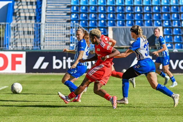 Soccer Women s 2026–2027 Season DFB Cup 1. FC Magdeburg vs. 1. FC Union Berlin September 27, 2026 Naika Reissner 42, 1 FC Union Berlin scores the 5th goal for Union Berlin at the Magdeburg Avnet Arena, Heinz Krügel Field, 1st Place, Saxony-Anhalt, Germany Copyright: xLobeca InesxHähnelx