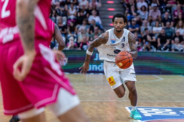 DeLonnie Hunt SYNTAINICS MBC, Matchday 3: Telekom Baskets Bonn vs. SYNTAINICS MBC, Basketball, easy Credit BBL, Matchday 3, 2026–2027, September 27, 2026, Telekom Baskets Bonn vs. SYNTAINICS MBC, Basketball, easyCredit BBL, Matchday 3, 2026–2027, September 27, 2026, Bonn Copyright: xEibner-Pressefoto GerhardxWingenderx EP_GWR